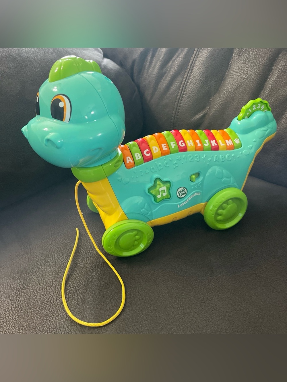 Leap Frog Lettersaurus Pull Along Toy